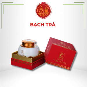 Bạch Trà Cầu Tre Vàng Hũ Sứ Cao Cấp 80g